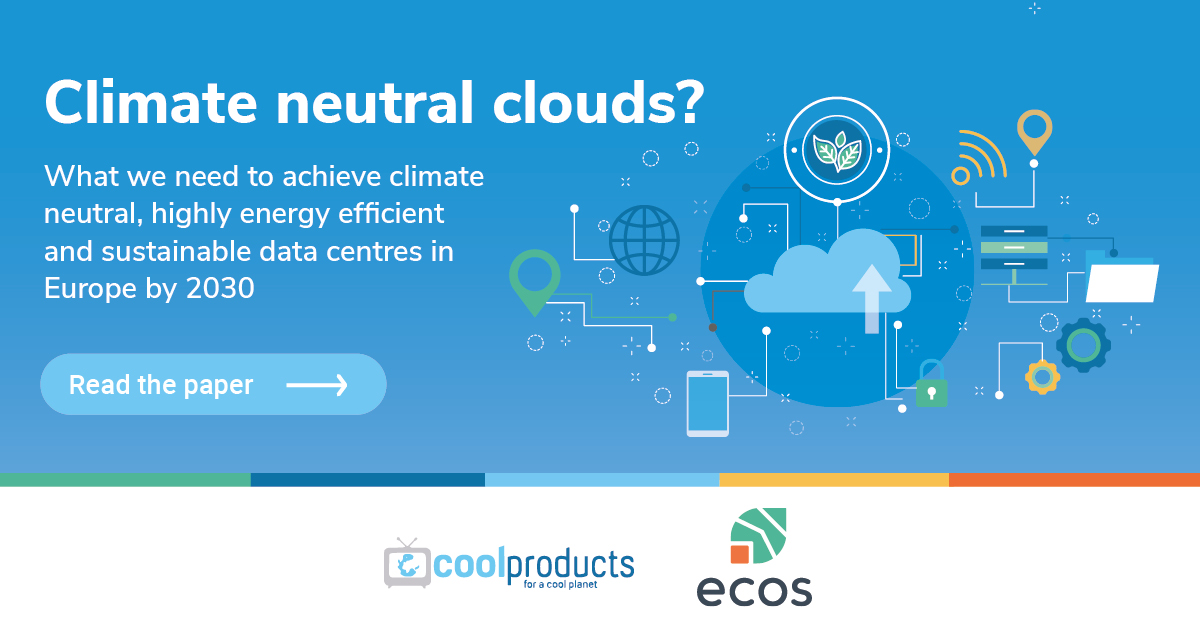 Climate neutral clouds? The journey towards sustainable and energy efficient data centres – New briefing